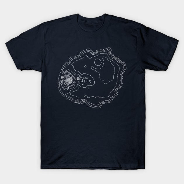 Crater Lake T-Shirt by simplistictees